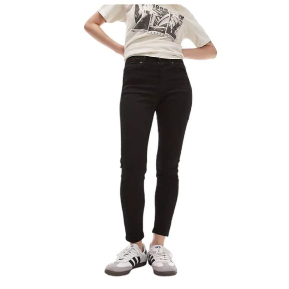 Topshop Petite Jamie Jeans Black Size 6 NWT $70 MSRP - Picture 1 of 7